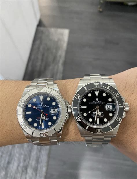 yacht master 40 vs submariner